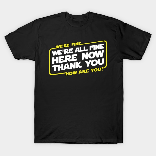 How are you? T-Shirt by FOUREYEDESIGN